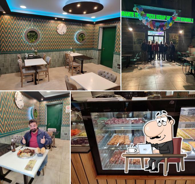 Gli interni di CİTY İSTANBUL 2 RISTORANTE TURCO CHEF RAMO