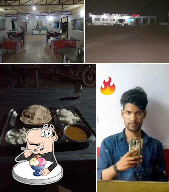 Hotel Mansarovar Dhuva provides a selection of desserts
