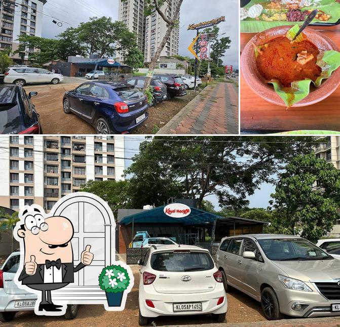 Among various things one can find exterior and food at KAYAL MACHALI RESTAURANT