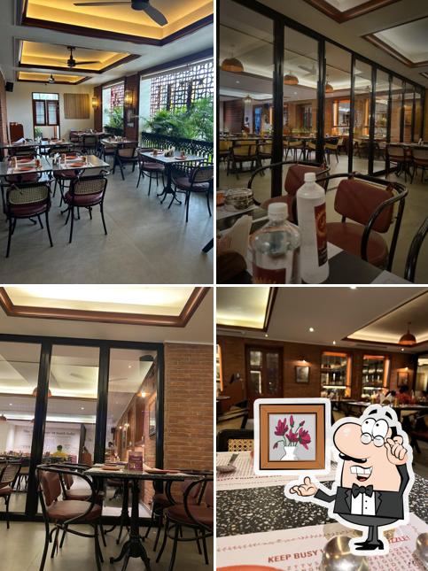 The interior of Kritunga The Palegar's Cuisine Select