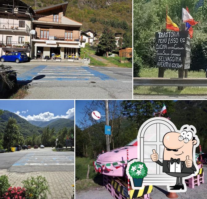 Gli esterni di "TAVERNA DEI CACCIATORI"