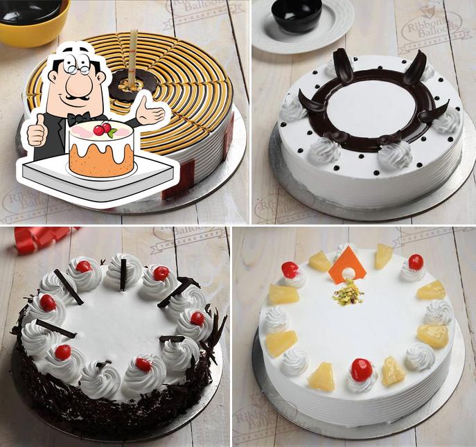 Ribbons and Balloons - The Cake Shop