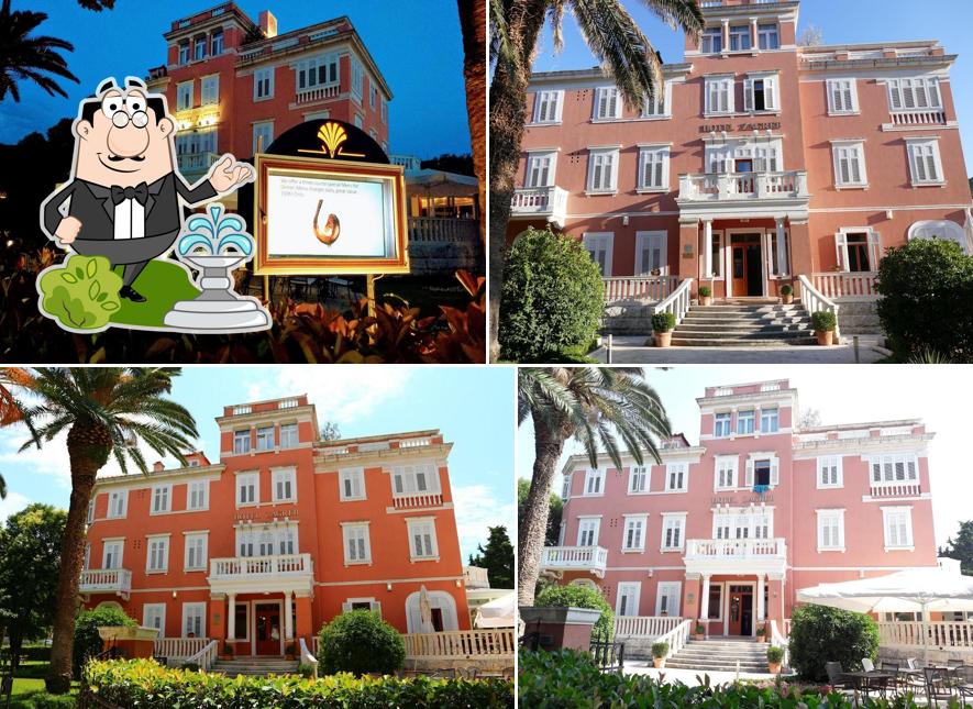 Gli esterni costituiscono una caratteristica importante di Hotel Zagreb