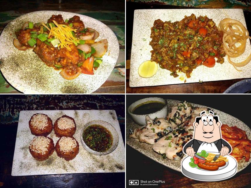 Food at Bulls & Beers, MRP Bar