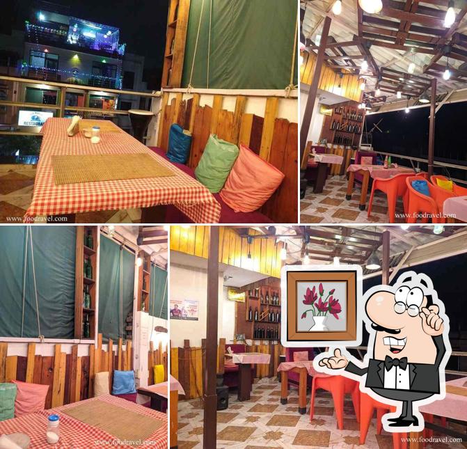 The interior of Bambino cafe