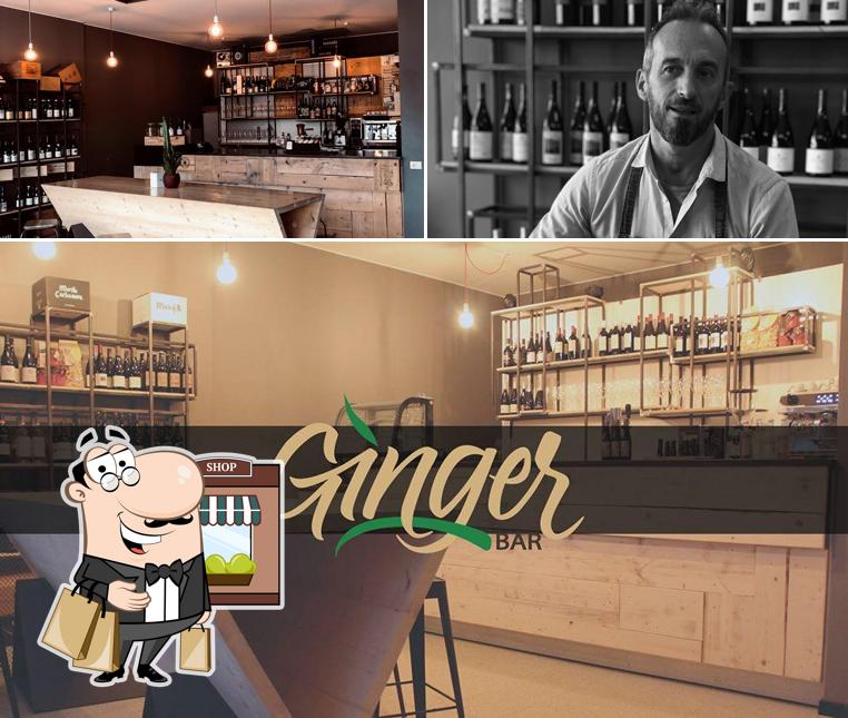 Ginger Bar si caratterizza per la esterno e bancone da bar