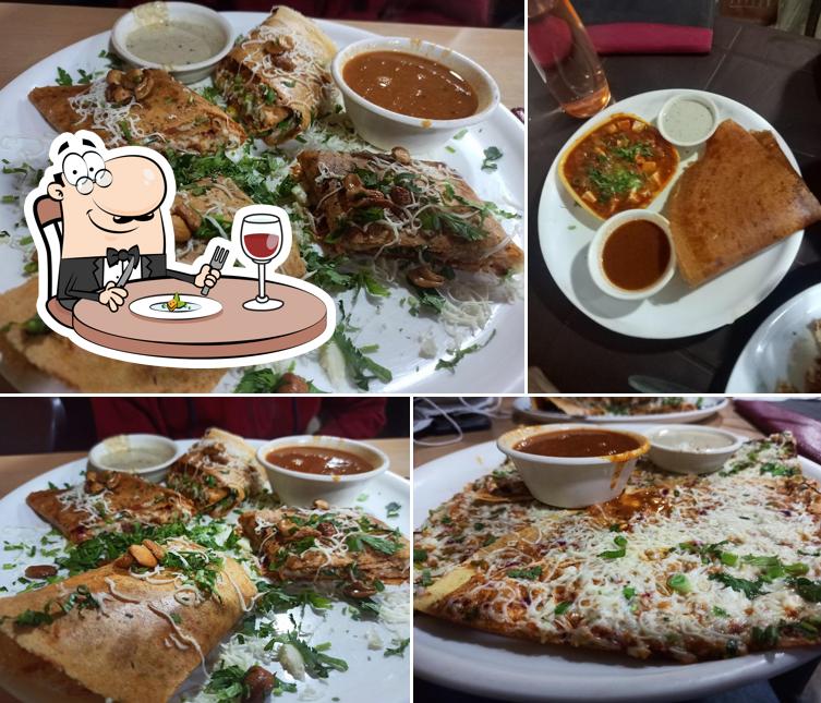 Food at Khragni Live Dosa Hub