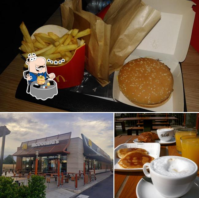 Platti al McDonald's Arcore Drive