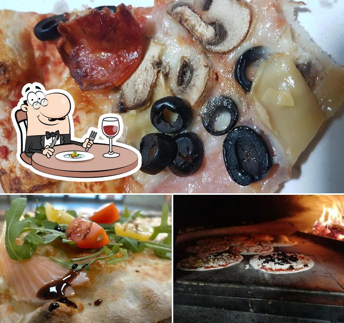Cibo al Pizzeria Luna Rossa