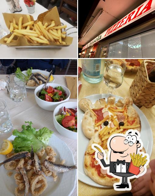 Assaggia le patatine fritte a La Bussola