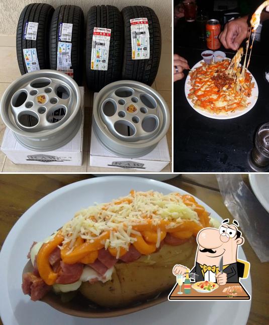 Platos en Fusca Azul