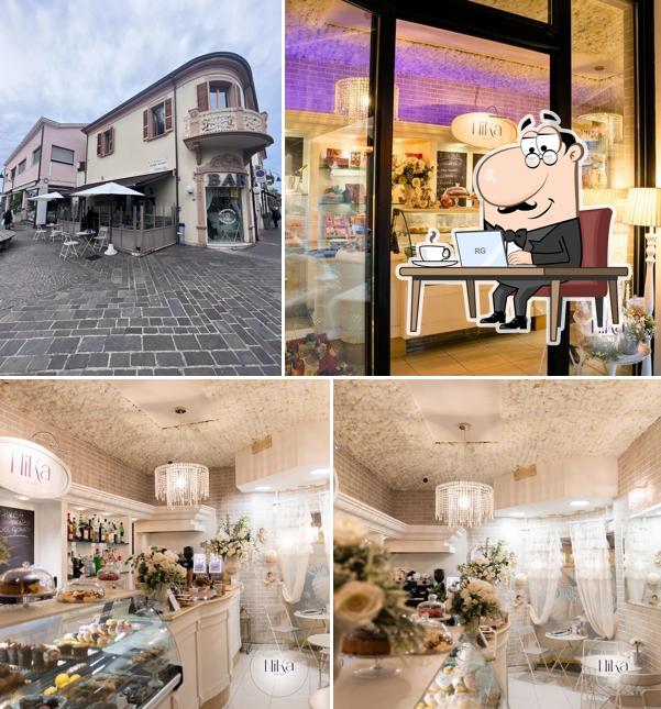 Gli interni di Nika Riccione
