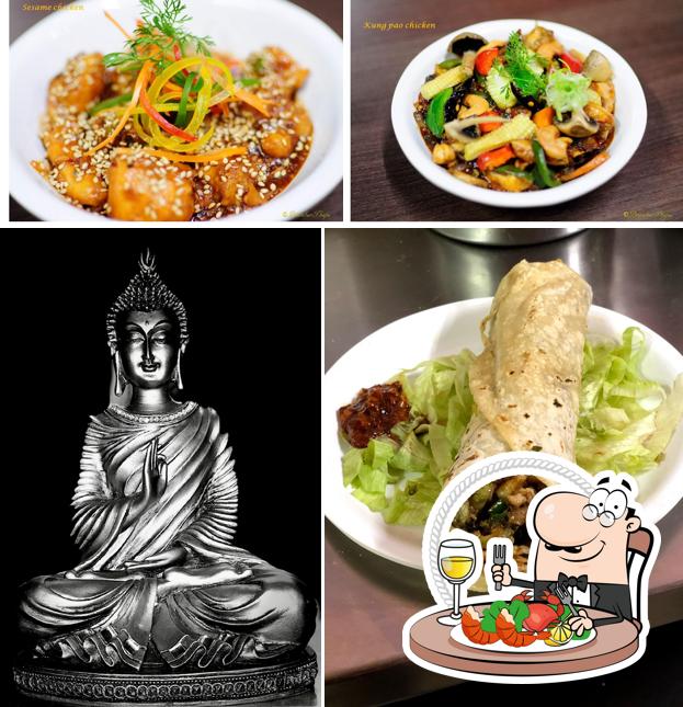 Try out seafood at Buddha Delight