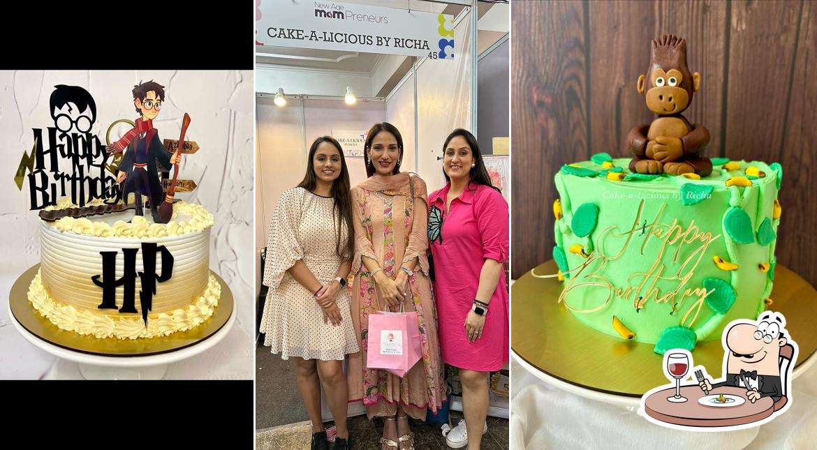 Food at Cake-a-Licious by Richa