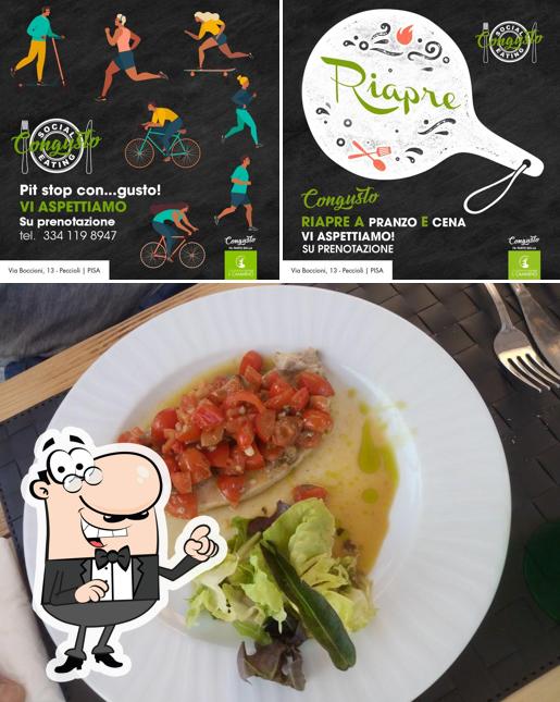 Guarda la immagine che presenta la esterno e cibo di Ristorante ConGusto