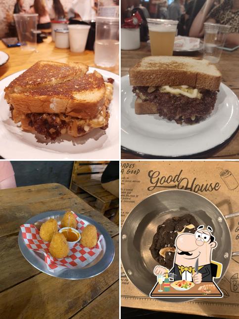 Patty melt em Good House Smash Burger