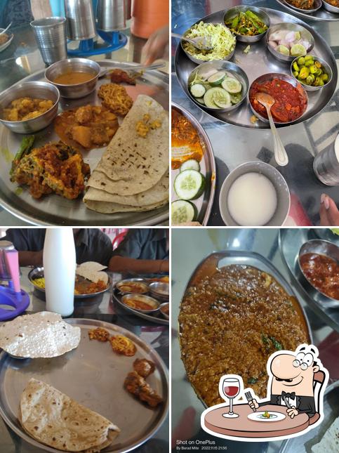 Food at Madhav Hotel