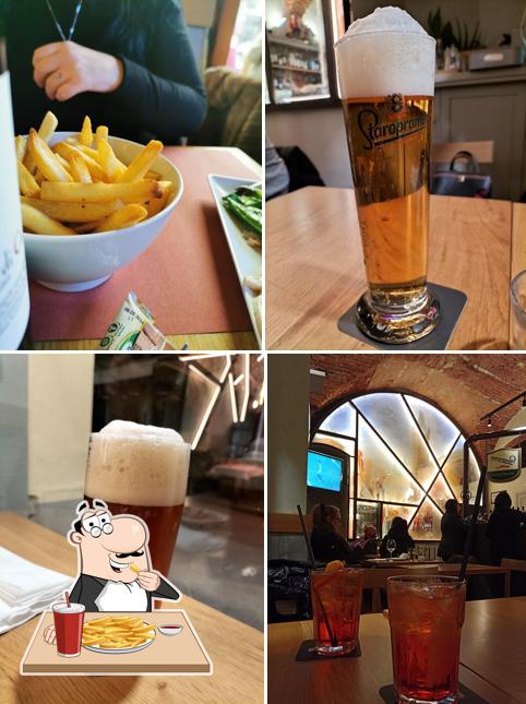 Patatine fritte al Pub Vecchia Praga