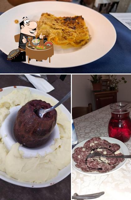 Cibo al Sagra della Salamina al Cucchiaio di Madonna Boschi