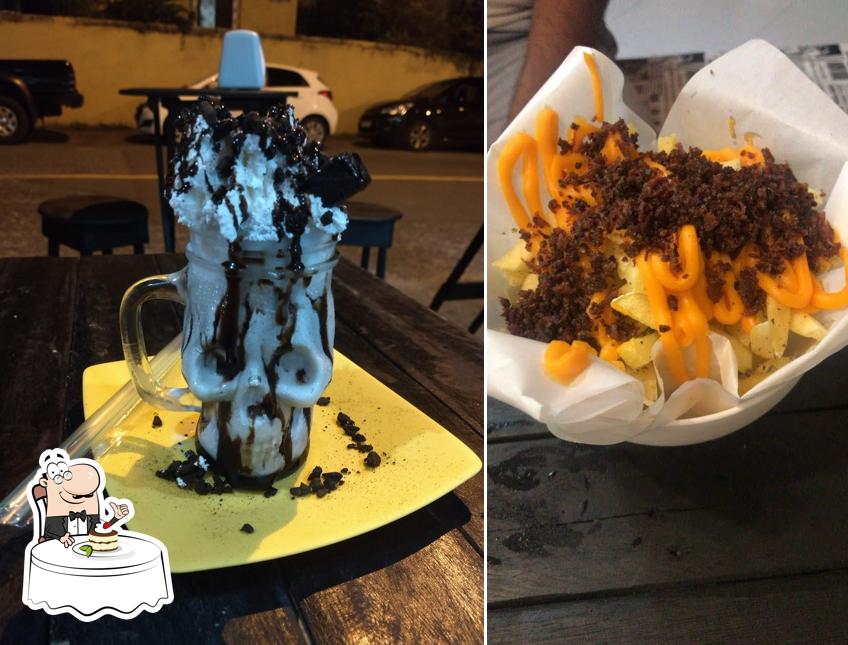 Umbora Burgers provê uma seleção de sobremesas