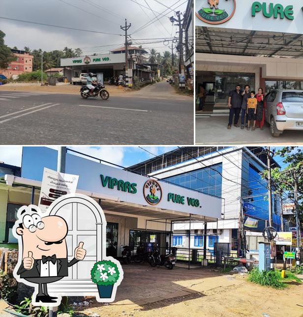The exterior of VIPRAS PURE VEG