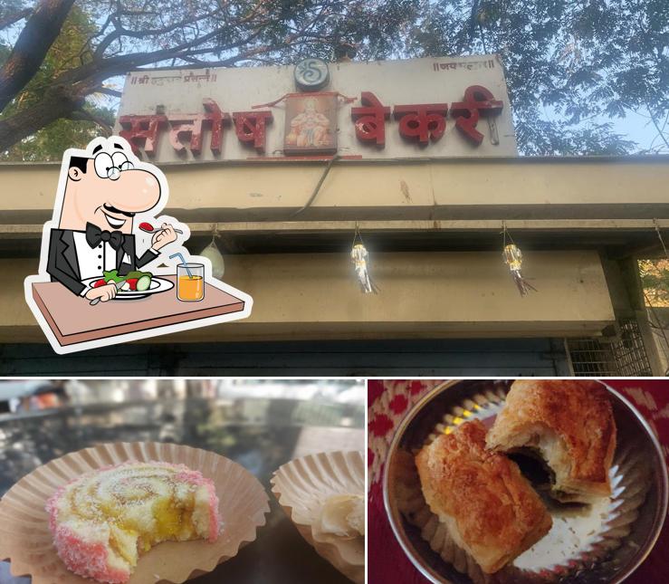 Meals at Santosh Bakery