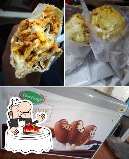 Shawarma House serves a selection of desserts