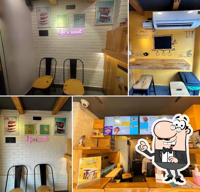 The interior of The Belgian Waffle Co