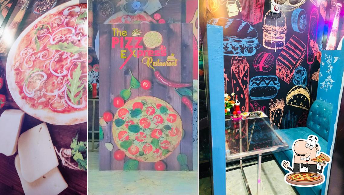 Get pizza at The Pizza Express