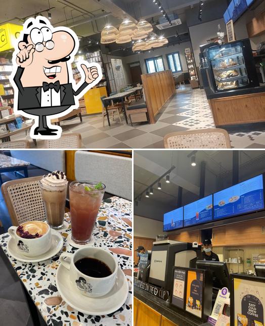 The interior of Third Wave Coffee