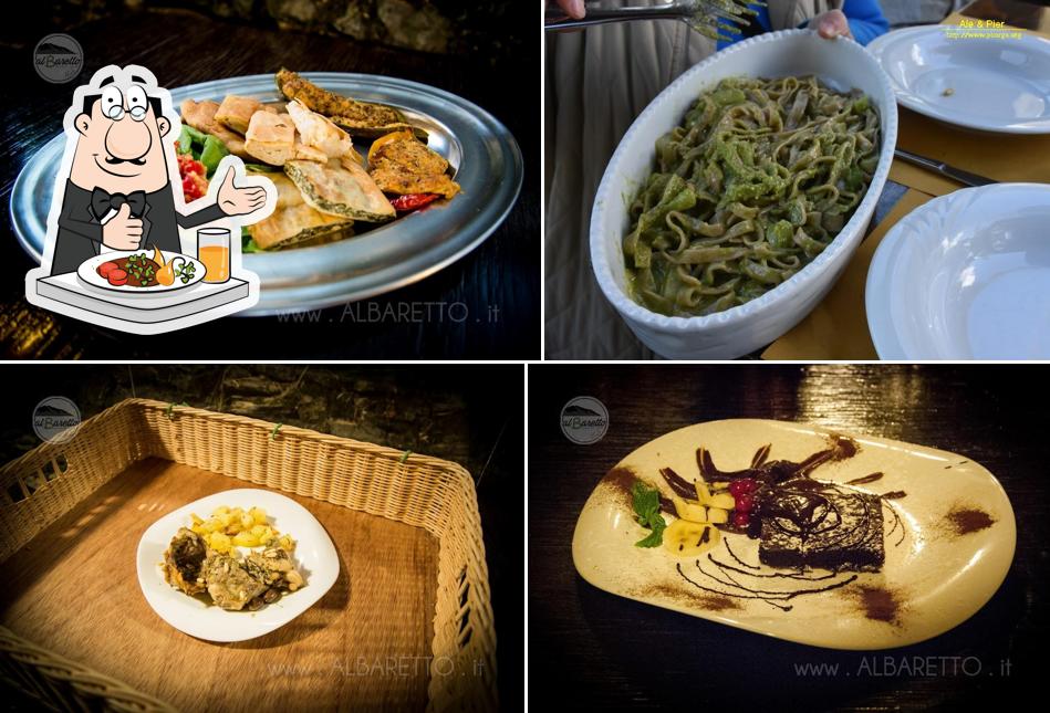 Platti al Trattoria Al Baretto