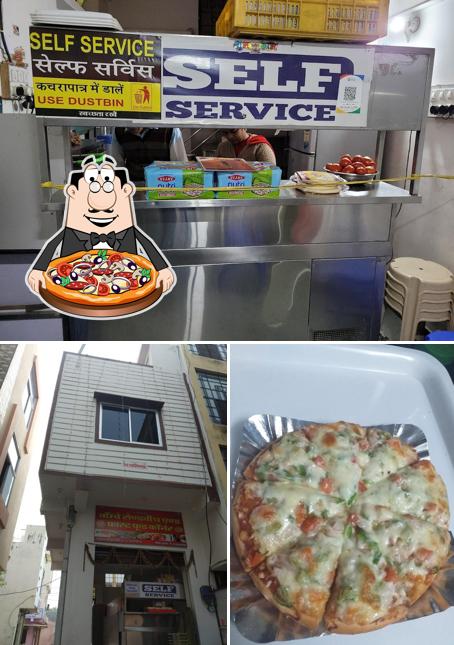 Get pizza at Bombay Sandwich