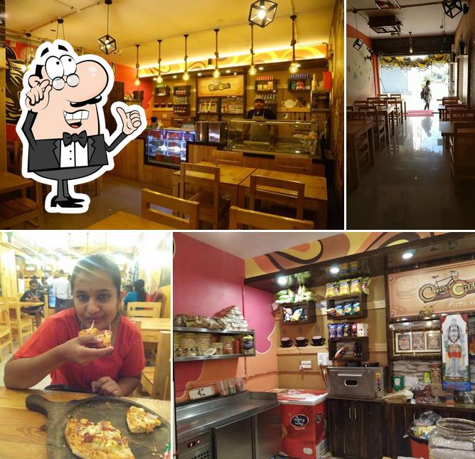 The interior of Chetty's Cafe