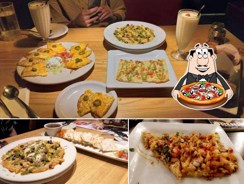 At Chilli's, you can order pizza