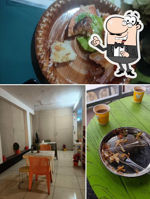 The picture of interior and food at KITCHEN-99
