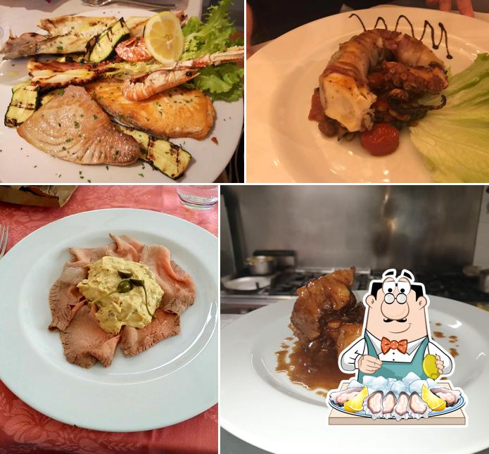 Scegli tra i molti piatti di mare disponibili a La Piola