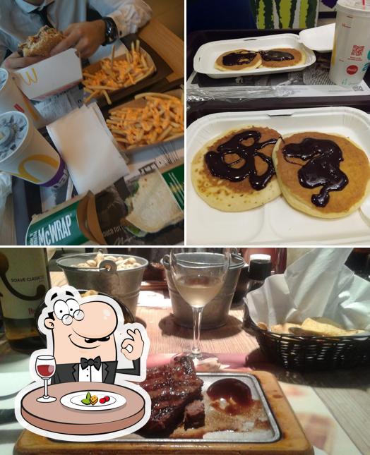 Platti al McDonald's Collesalvetti