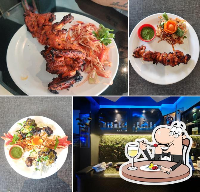 Food at Vicky sagar restaurant and bar