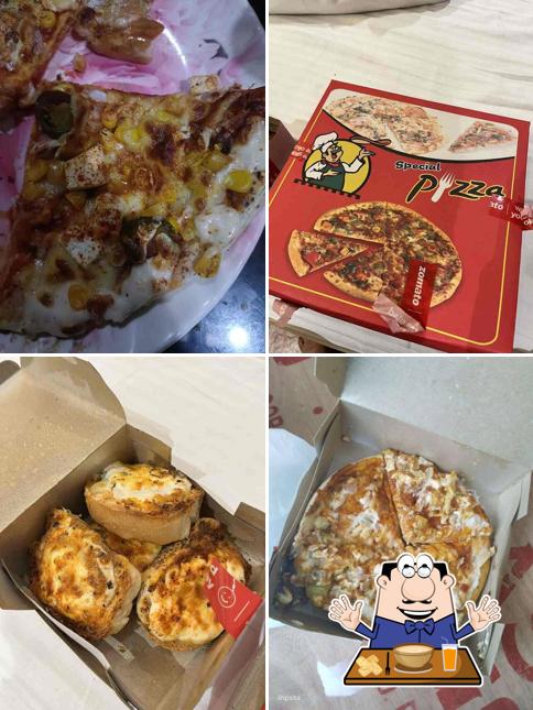 Food at Domino's Express