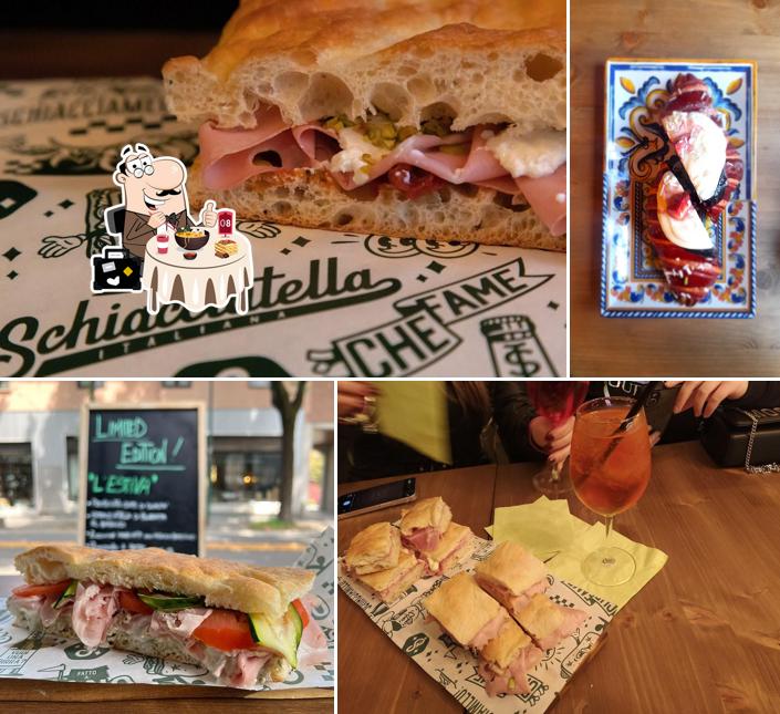 Cibo al Ristorante Schiacciatella Italiana