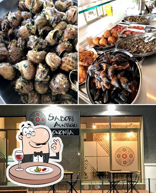 La foto della cibo e interni di Sabori antigu gastronomia