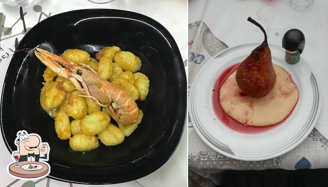 Platti al Bar trattoria Al monti