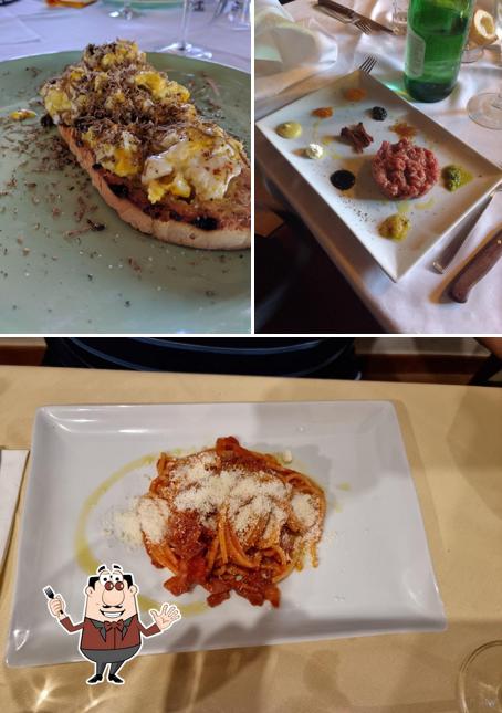 Cibo al Ristorante La Vecchia Cucina