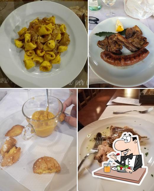 Cibo al Ristorante la Cantina di Sarna