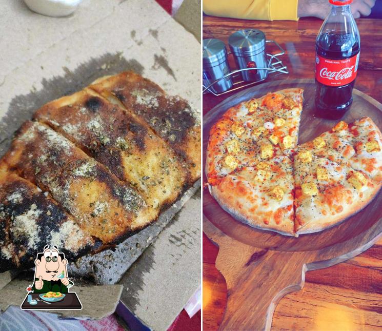 Meals at Roms Pizza