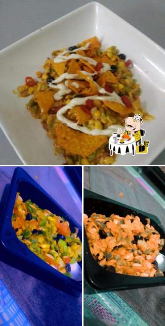 Food at The Fitbox Cafe