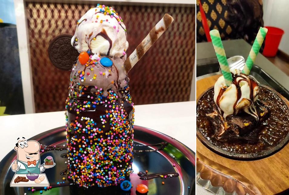 Order one of the sweet dishes