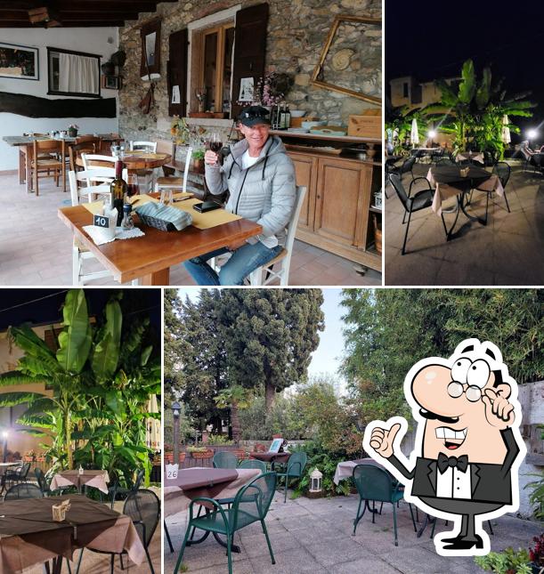 Gli interni di Osteria Al Capitel