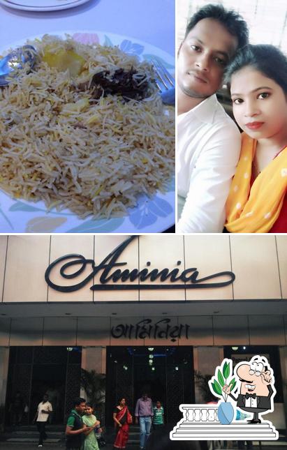 The exterior of Aminia