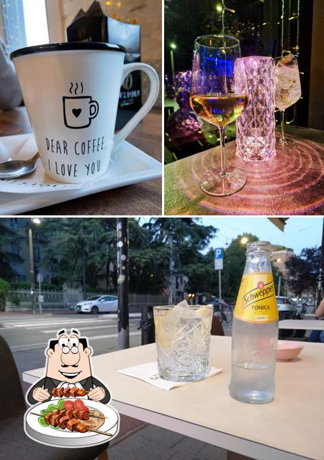 La immagine di cibo e birra da BRIQUE BISTROT